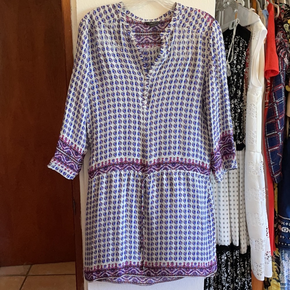 Dolce Vita Silk Tunic Dress M Medium